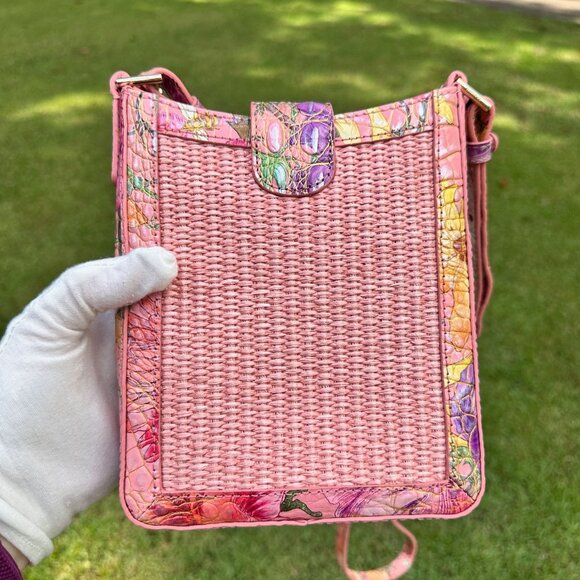 Brahmin Marley Perennial Anthuriam Melbourne Crossbody V04244401341 *READ* - Picture 4 of 16